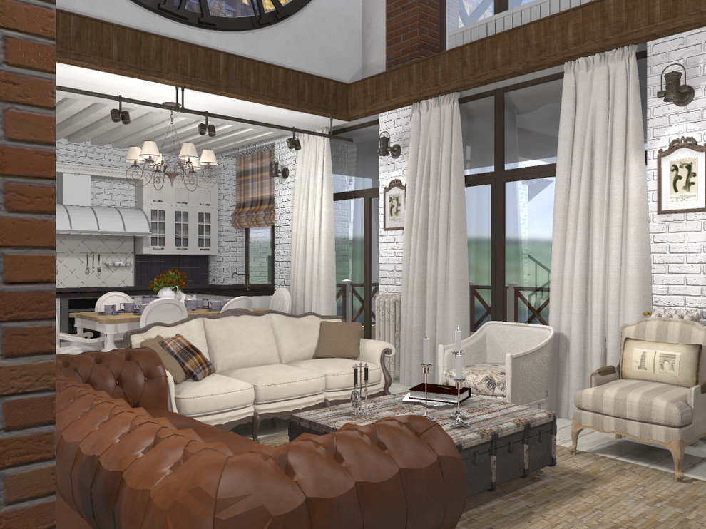 Дом в винтажном стиле