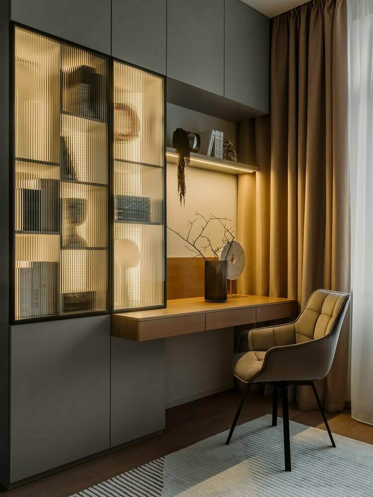 Дизайн-проект квартиры 62м² в современном стиле