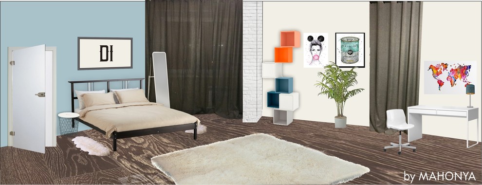 Лаконичный уют. Из однушки в двушку.