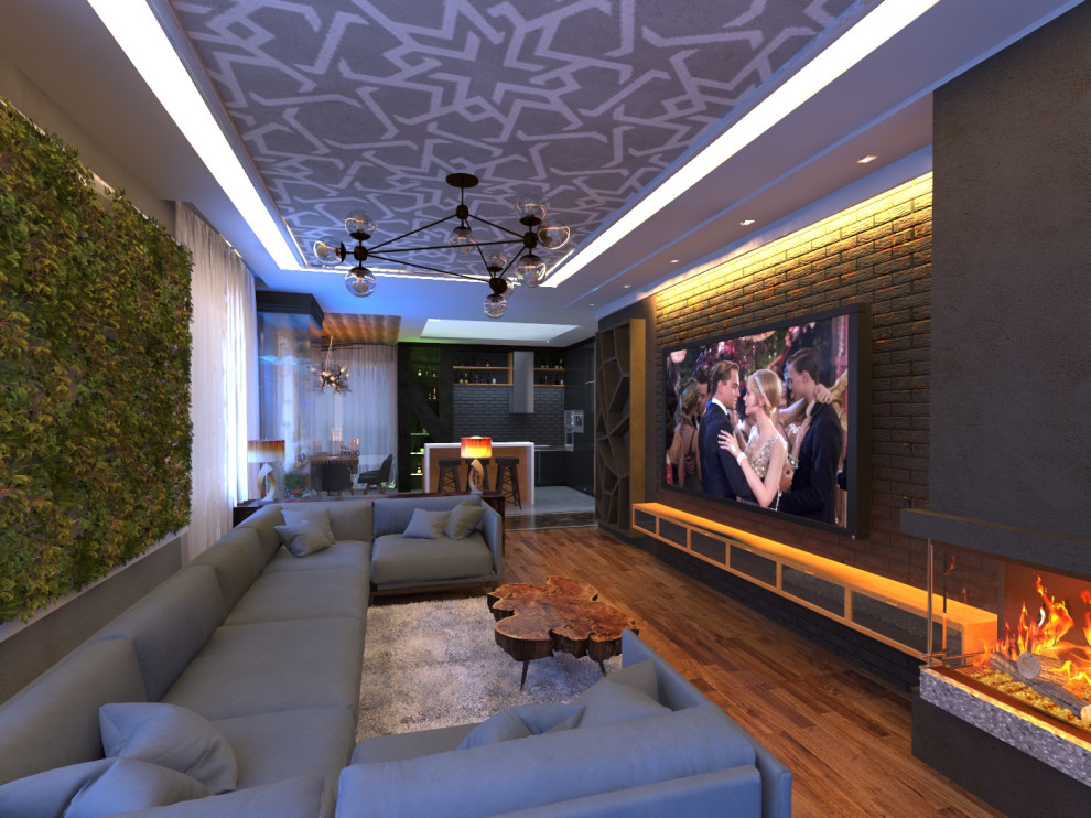 Дизайн интерьеров таун-хауса в Сестрорецком курорте.