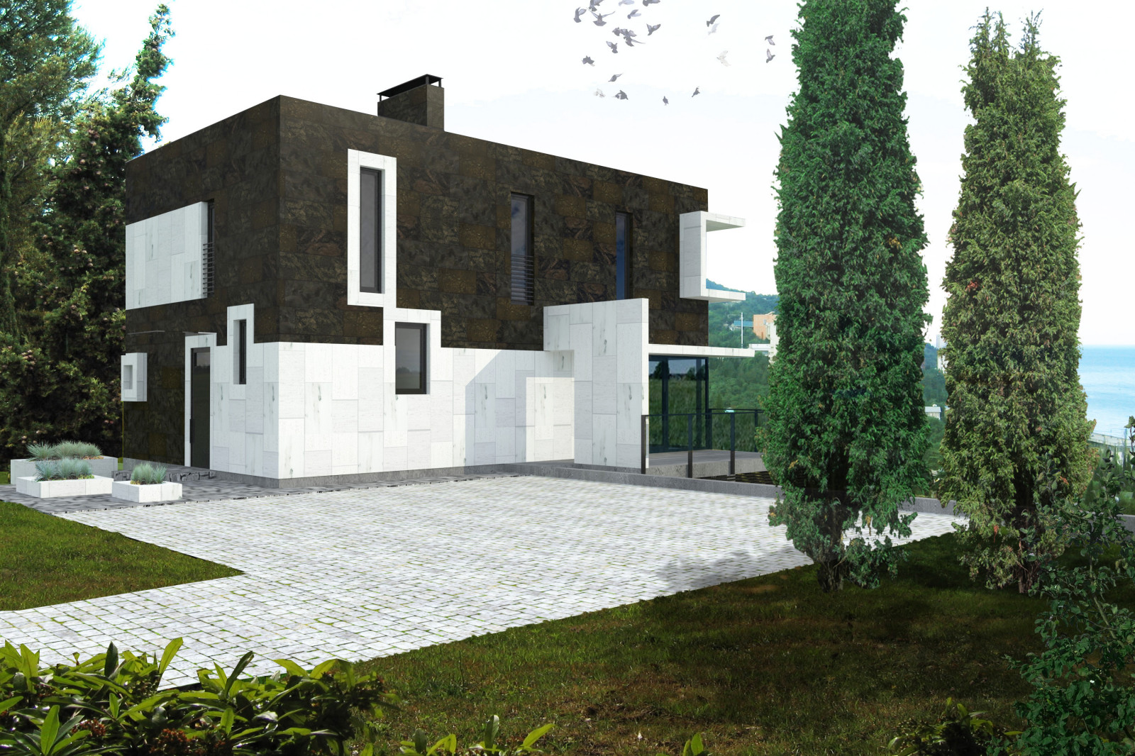 ДОМ С ВИДОМ НА МОРЕ ВСОЧИ 2016