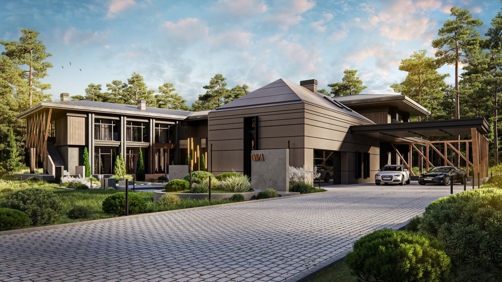 Обложка проекта: Резиденция на Ильинском шоссе