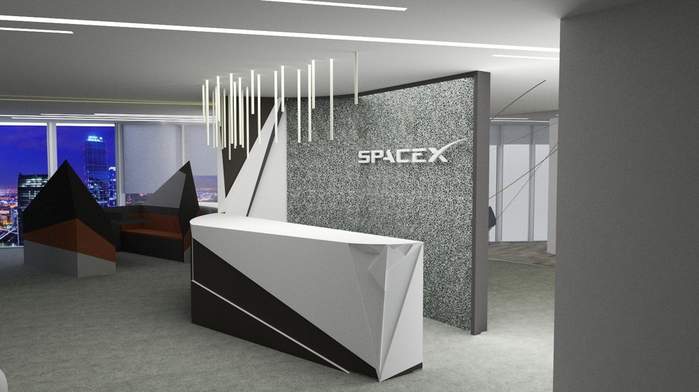 Обложка проекта: Концепт представительства SpaceX, Москва
