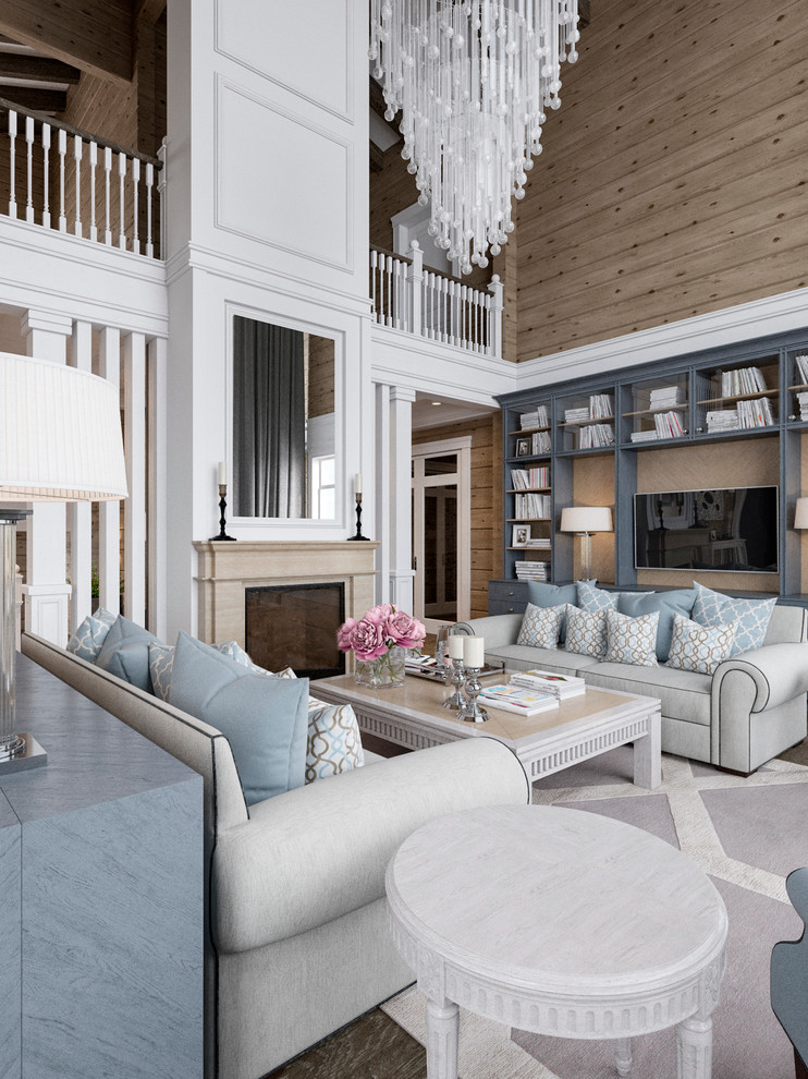 Загородный дом. Лужки. Россия, Московская область / 2016