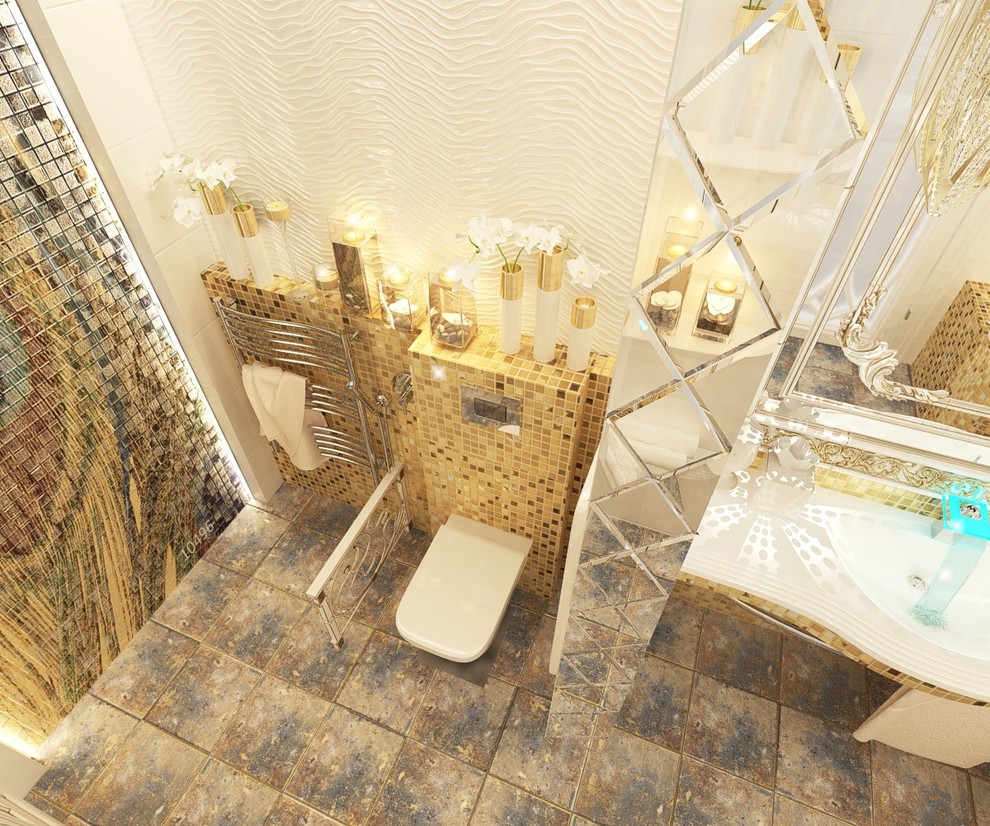 Ванная комната в частном домовладении