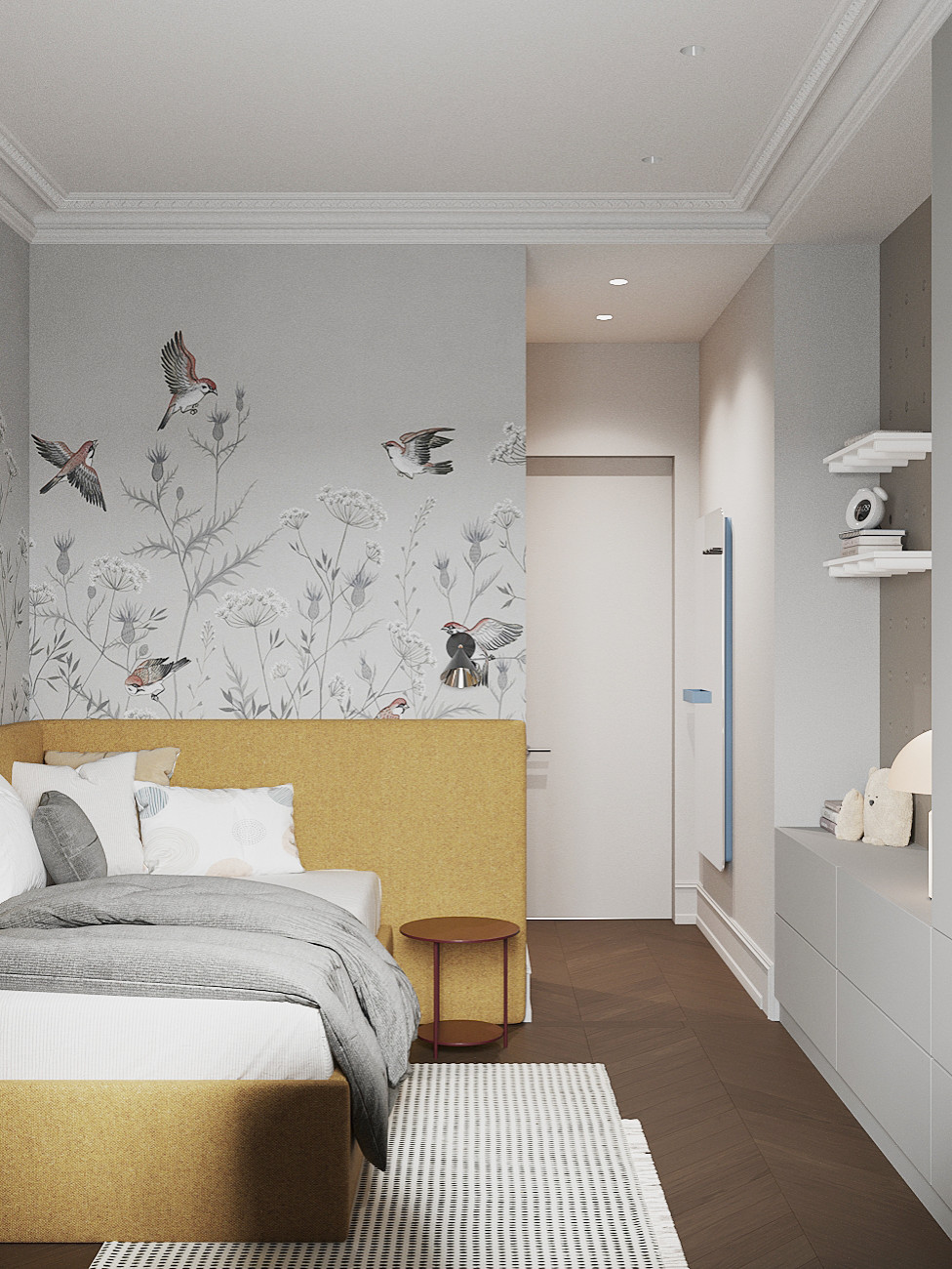 Яркая квартира с баром