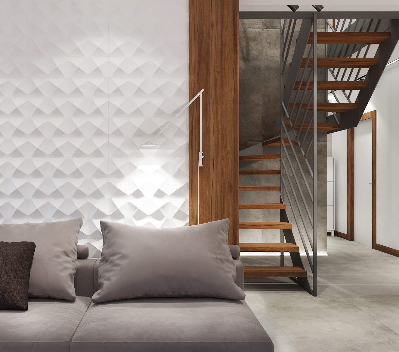 Современный двухэтажный жилой дом в Колтушах 130м2