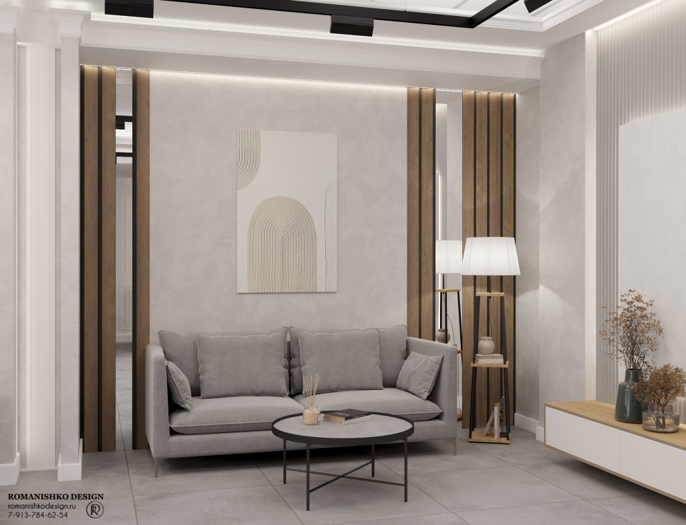 Дизайн выставочного зала магазина лепного декора "HIWOOD"