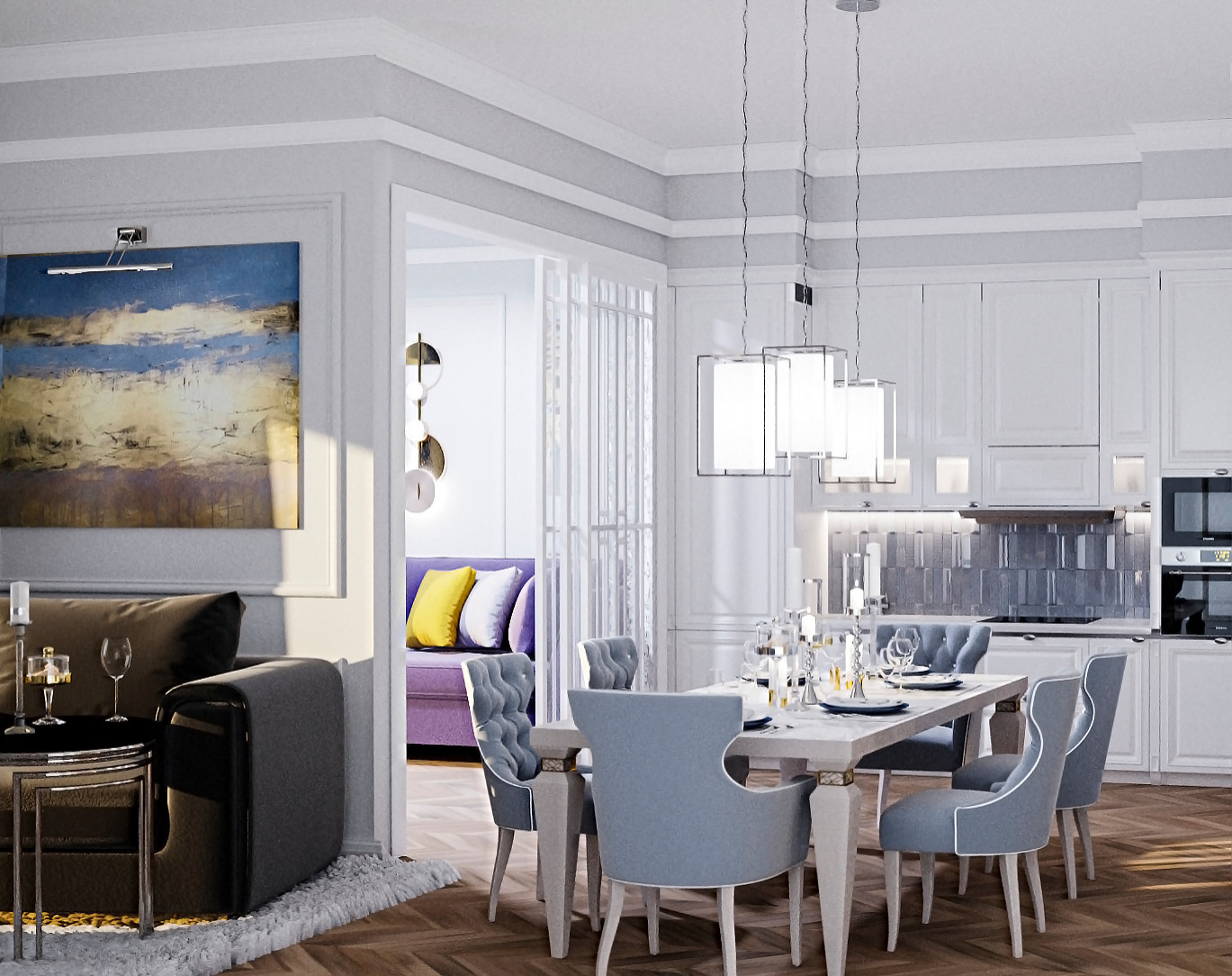 Эскиз квартиры. Реализация уже сегодня.