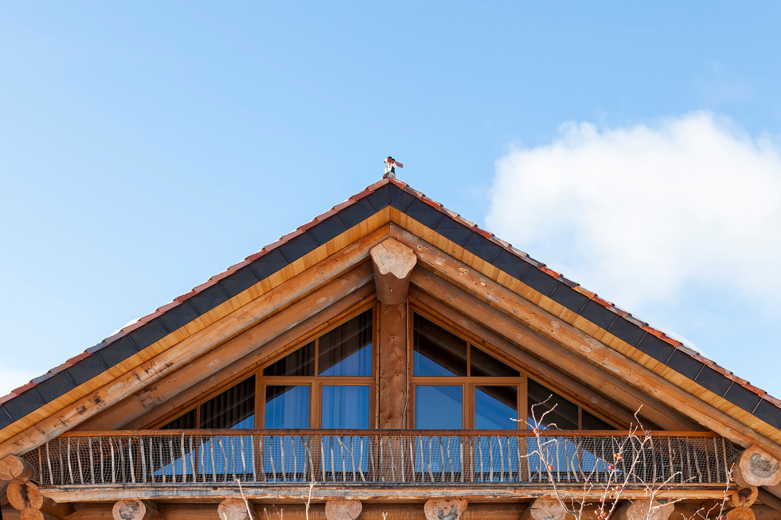 Съёмка дома в деревне Кёнигсхайм, Германия