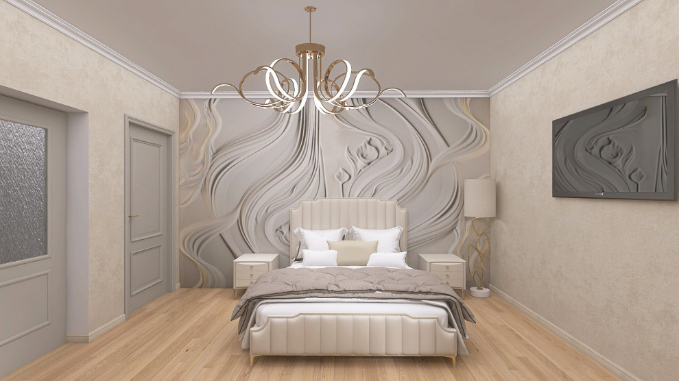 Обложка проекта: Спальня в загородном доме