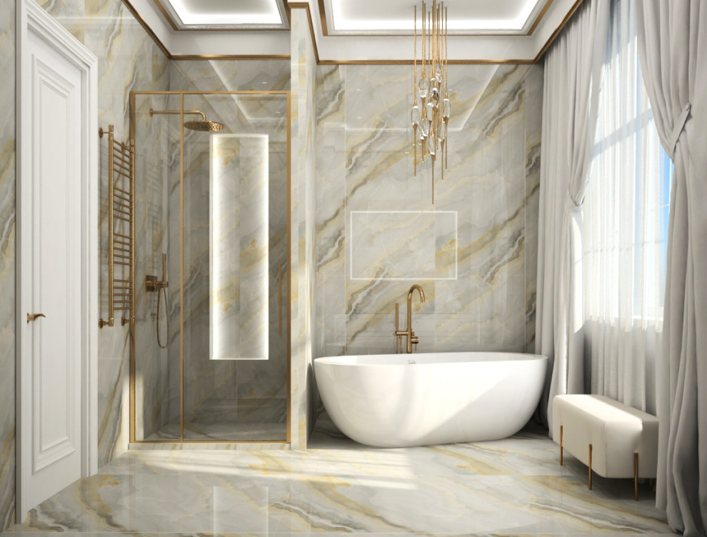 Классический дизайн коттеджа г. Пенза