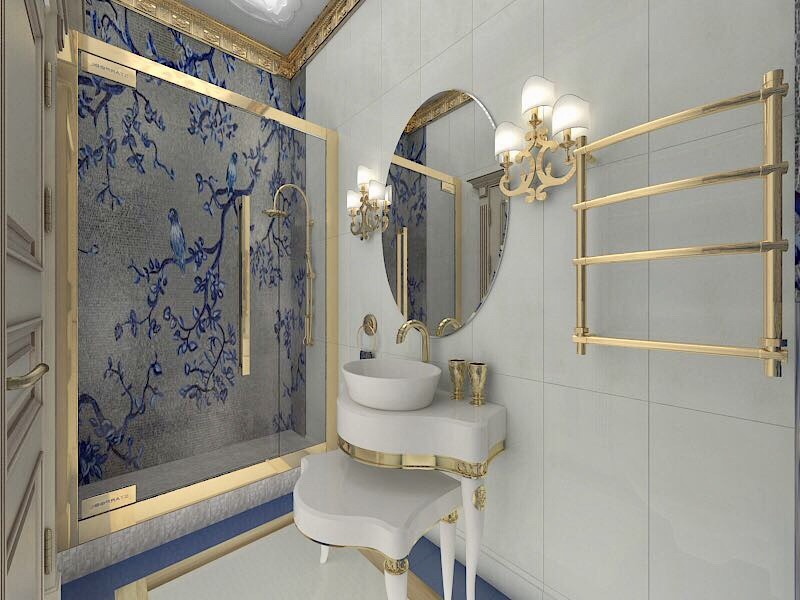 Проекты ванных комнат