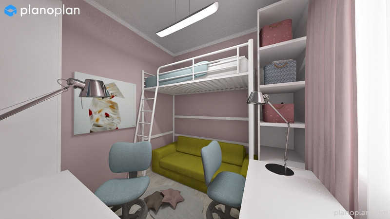 Двухкомнатная  квартира 34 м2