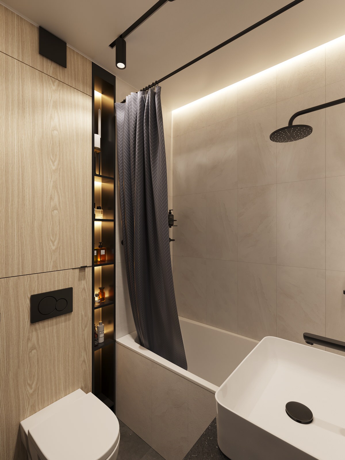 Ванная комната в современном стиле