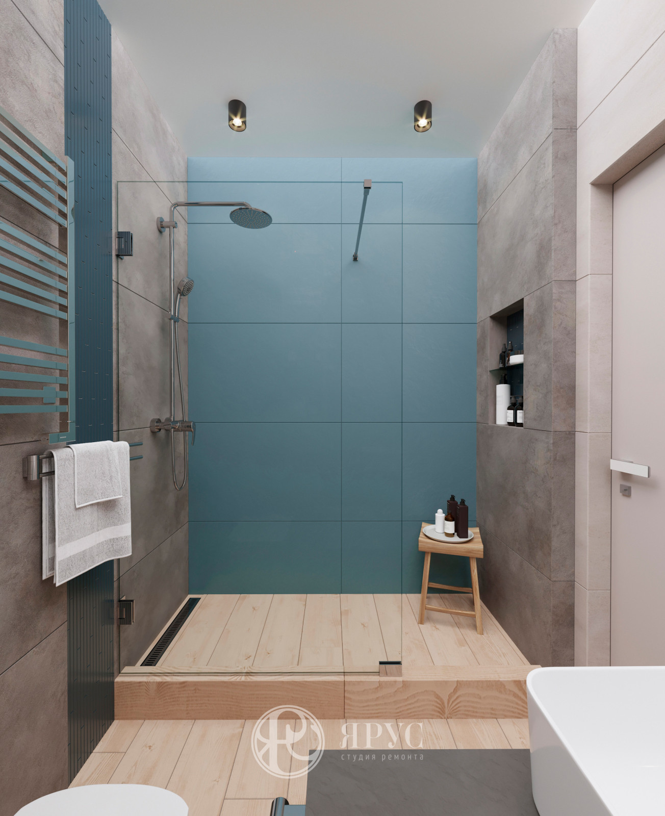 Однокомнатная квартира в современном стиле