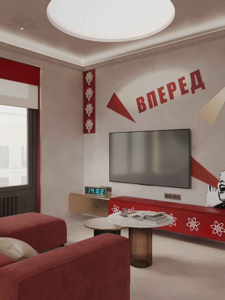 HÉ 210 // ЖК Серебряный фонтан, Москва, 91 м²
