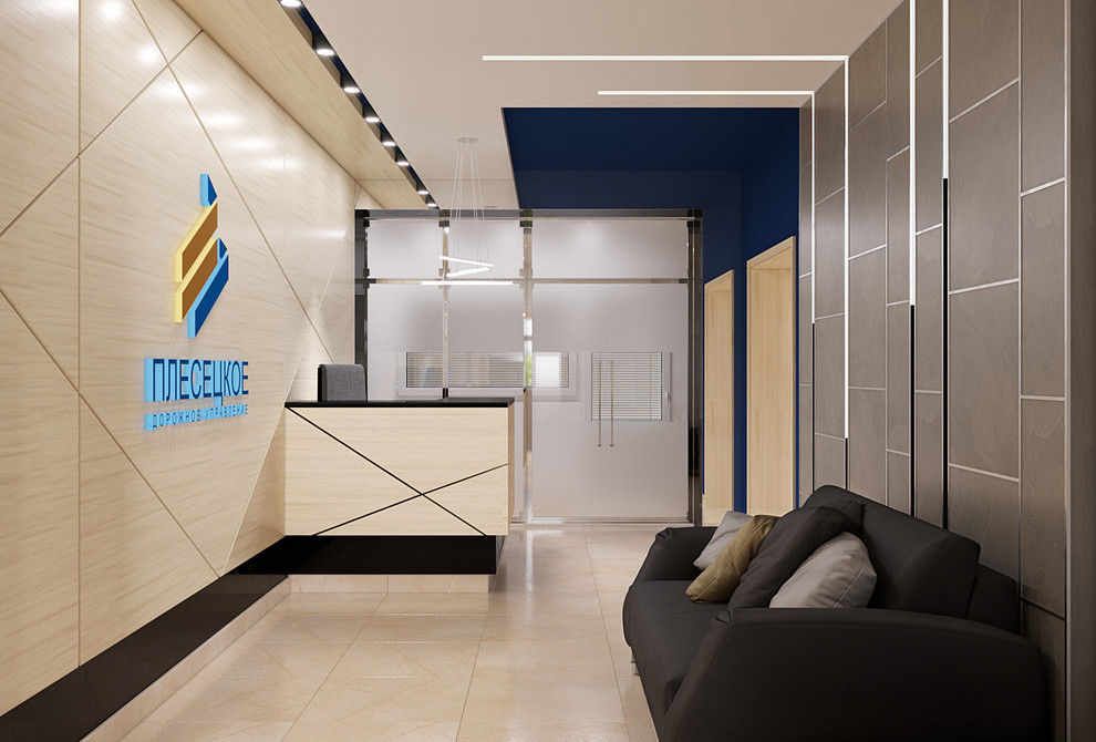 Обложка проекта: Входная группа офиса