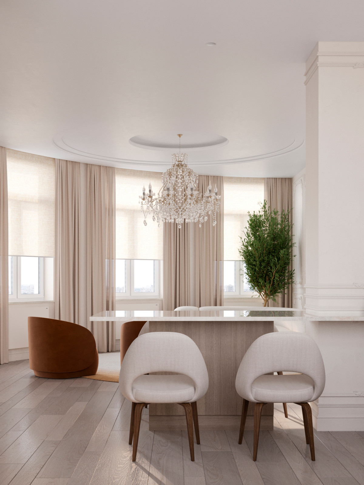 Квартира 110м², ЖК Премьер палас