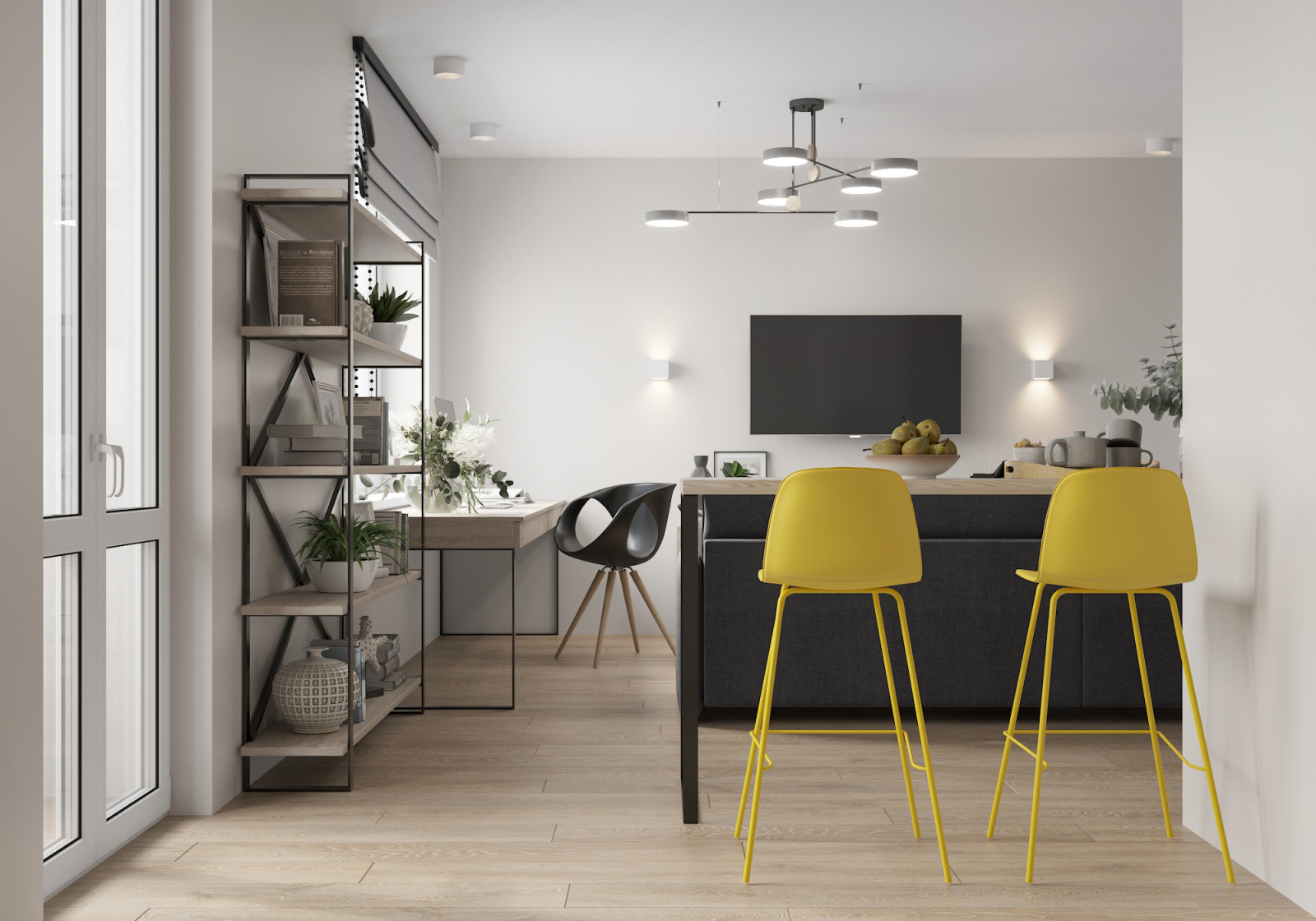 Квартира-студия на ул. Никулинская