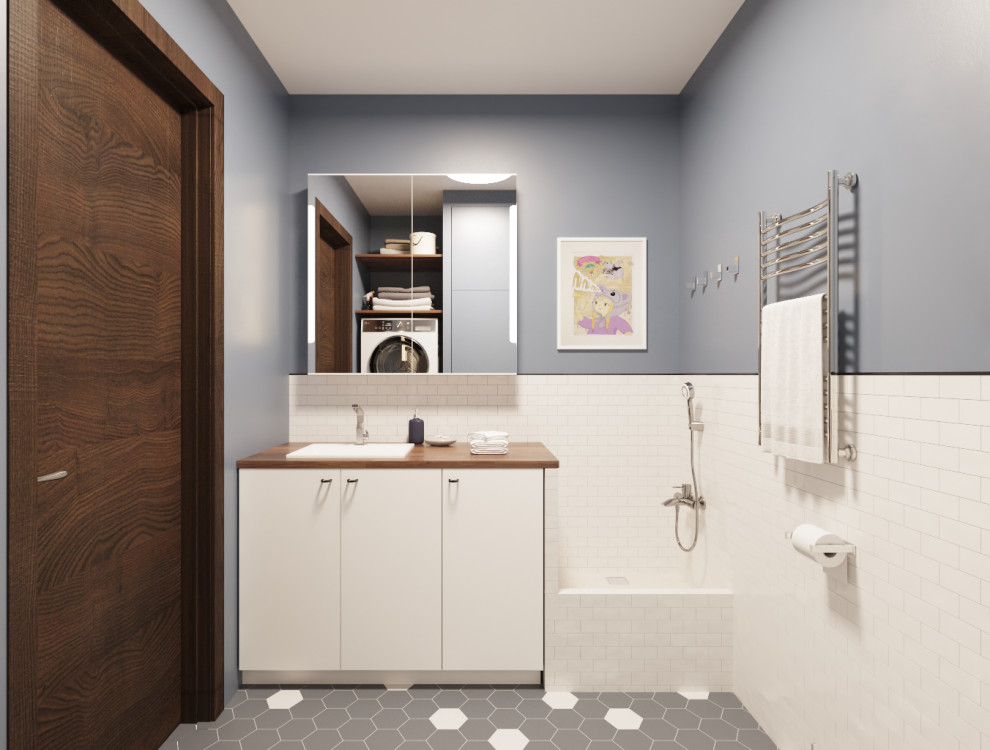 Обложка проекта: Дизайн-проект двухкомнатной квартиры