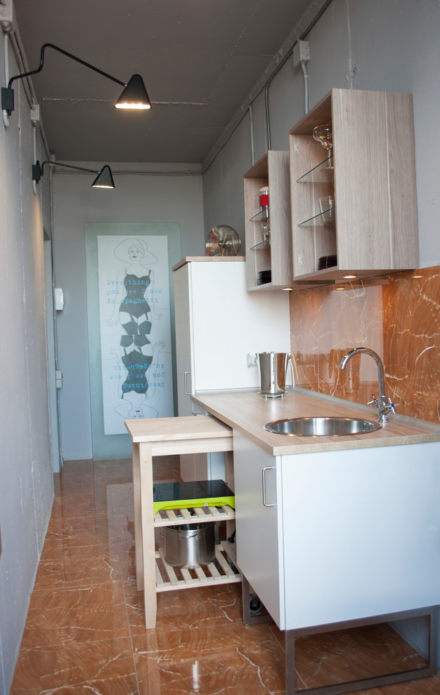 Терраса на крыше жилого дома