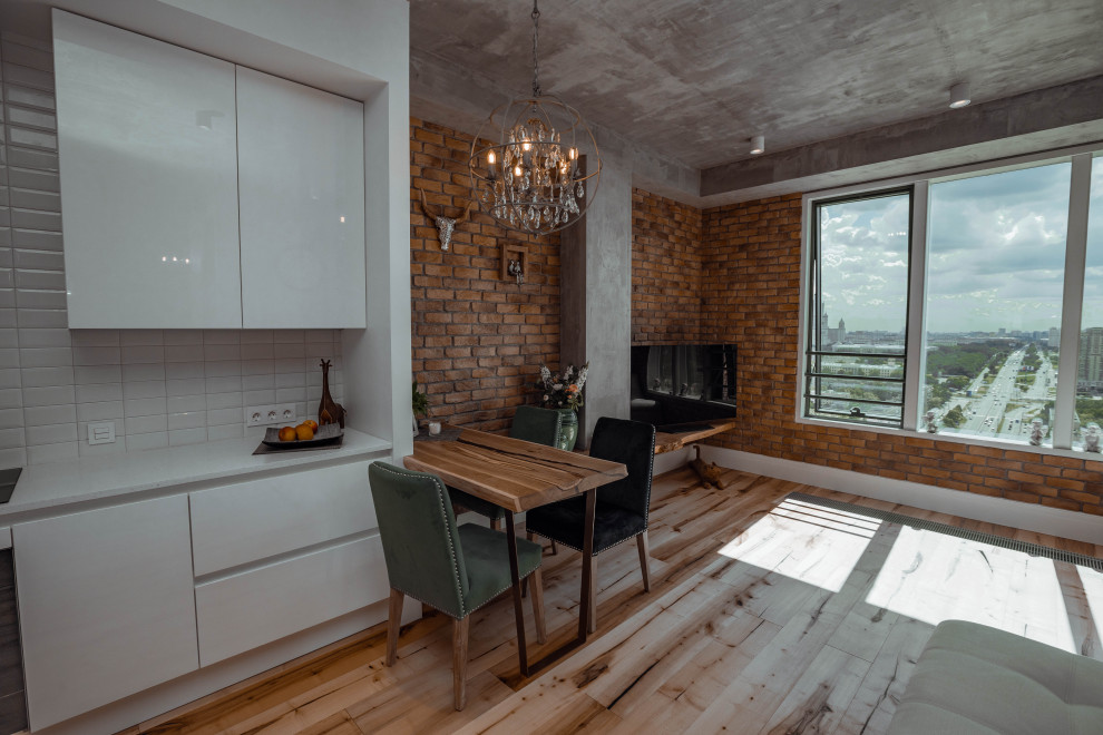 РЕМОНТ ДВУХКОМНАТНОЙ КВАРТИРЫ 54 КВ.М В СТИЛЕ ЛОФТ