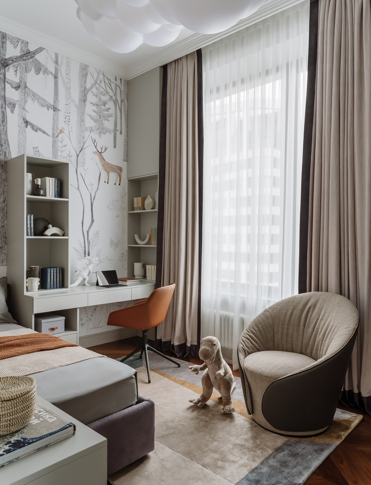 Houzz тур: Квартира 100 кв.м. с радиусной планировкой