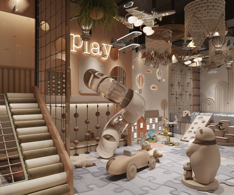 Playground  in basement