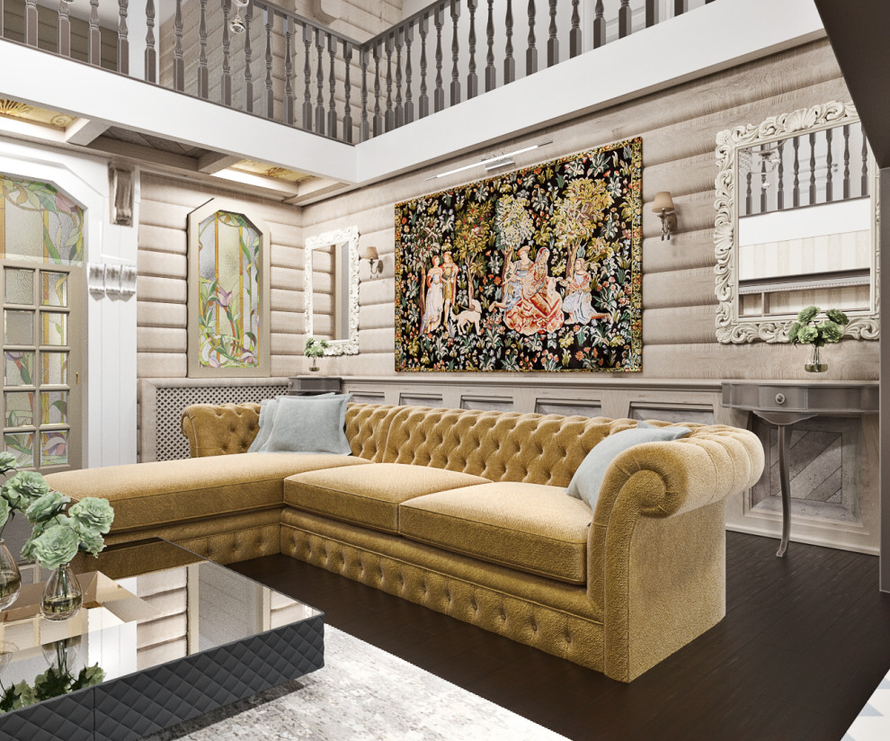 Реновация дома из оцилиндрованного бревна