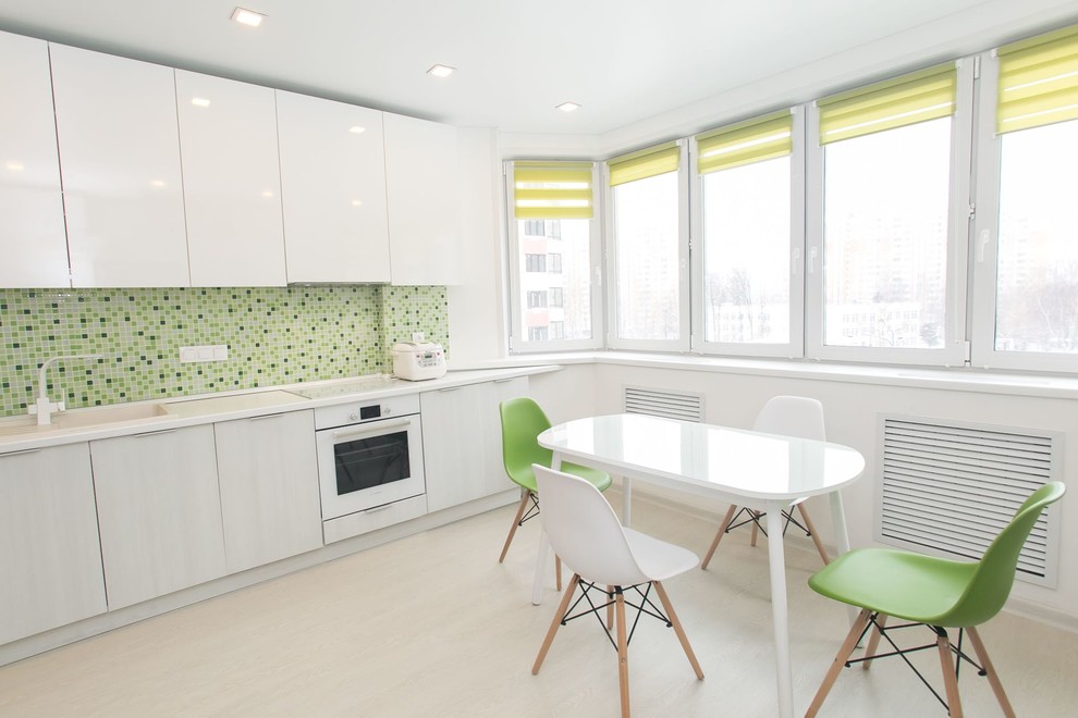 Реализация квартиры в Солнцево в стиле эко-минимализма. 95м2. 2018