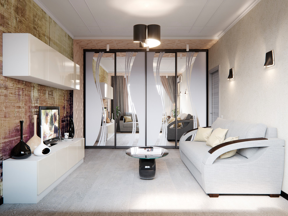 визуализация гостиной для дизайнера Лидии Подоксёновой