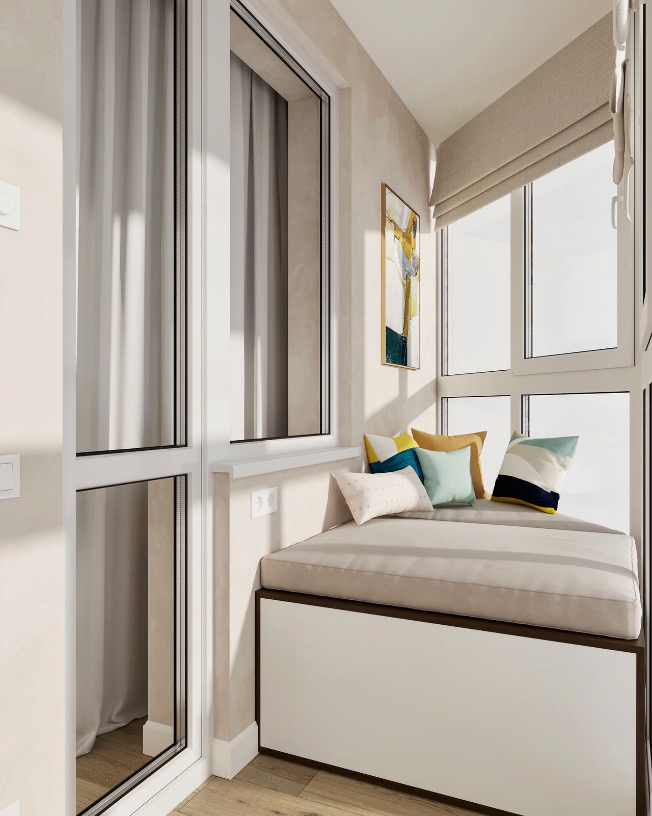 Трехкомнатная квартира в Комунарке.