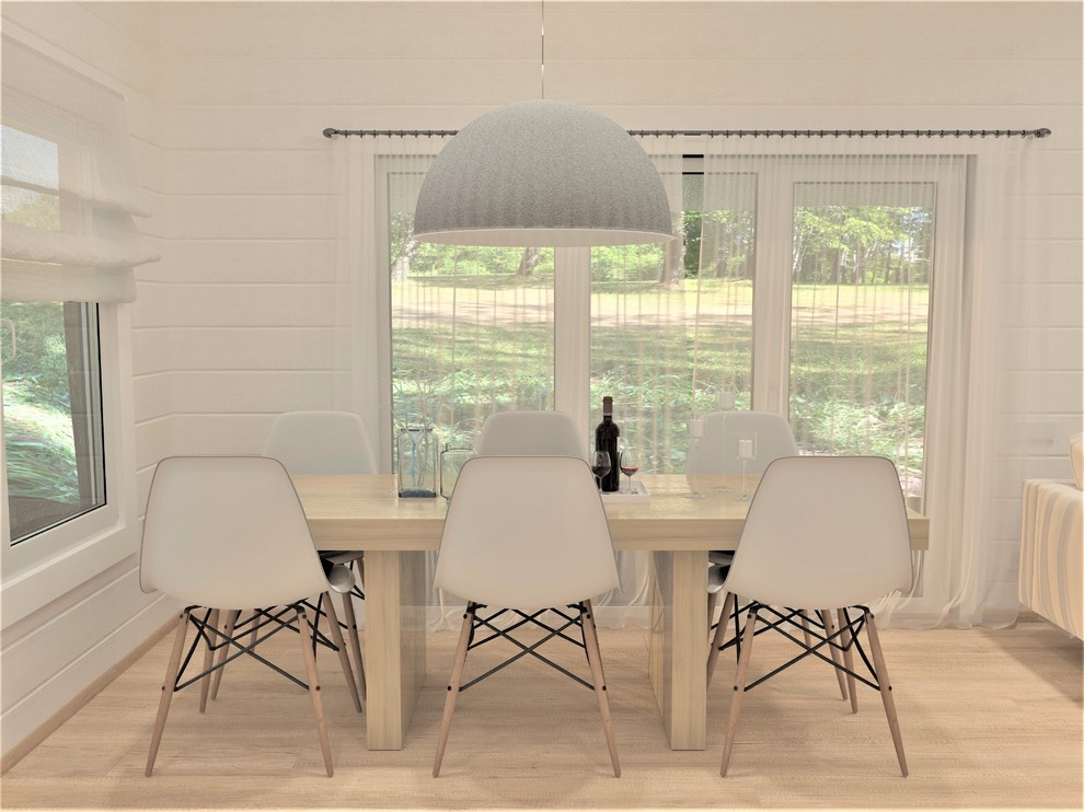 Обложка проекта: Дизайн проект загородного дома "HoneyHome"