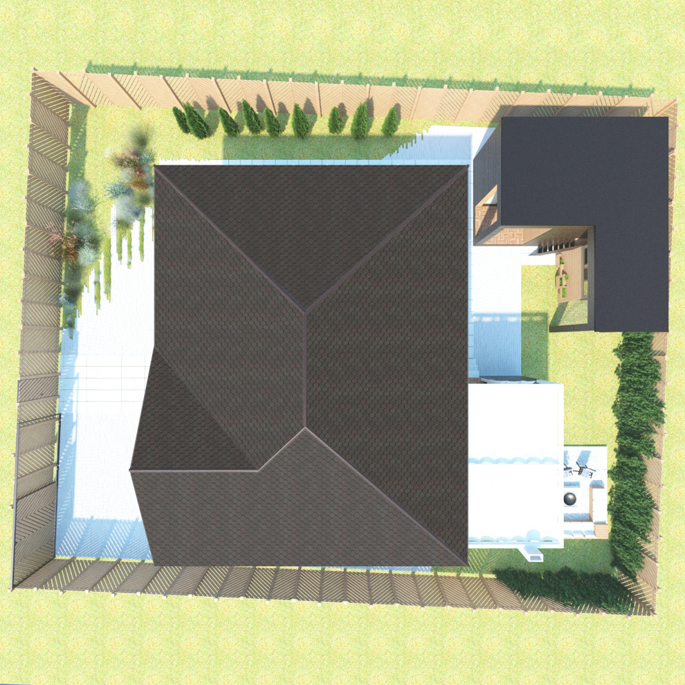 Обложка проекта: Придомовая территория в Подмосковье