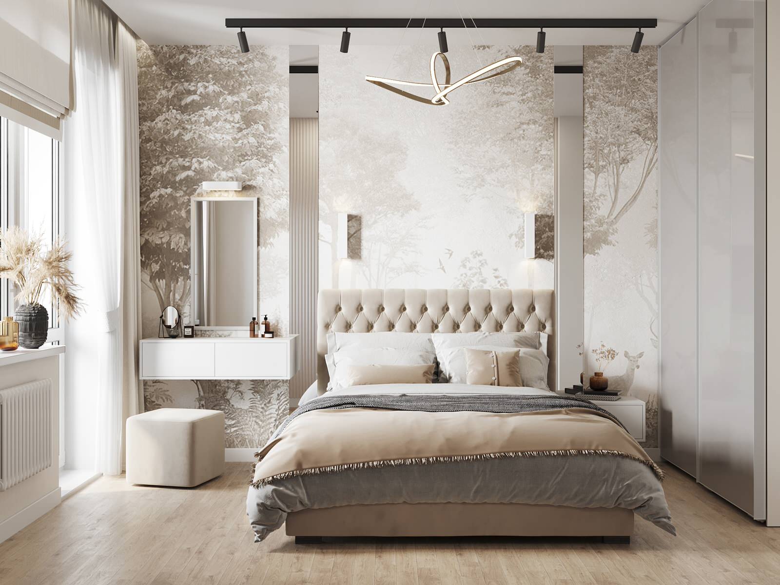 Квартира для молодой семьи с ребенком 80м2