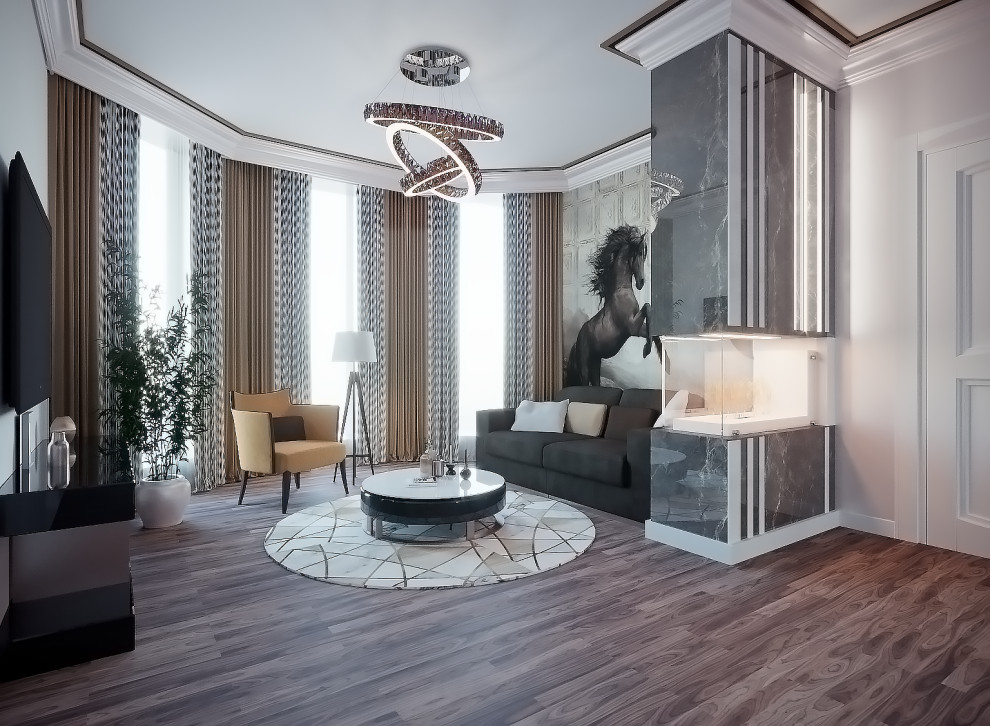 Обложка проекта: Дизайн - проект спальни и гостиной