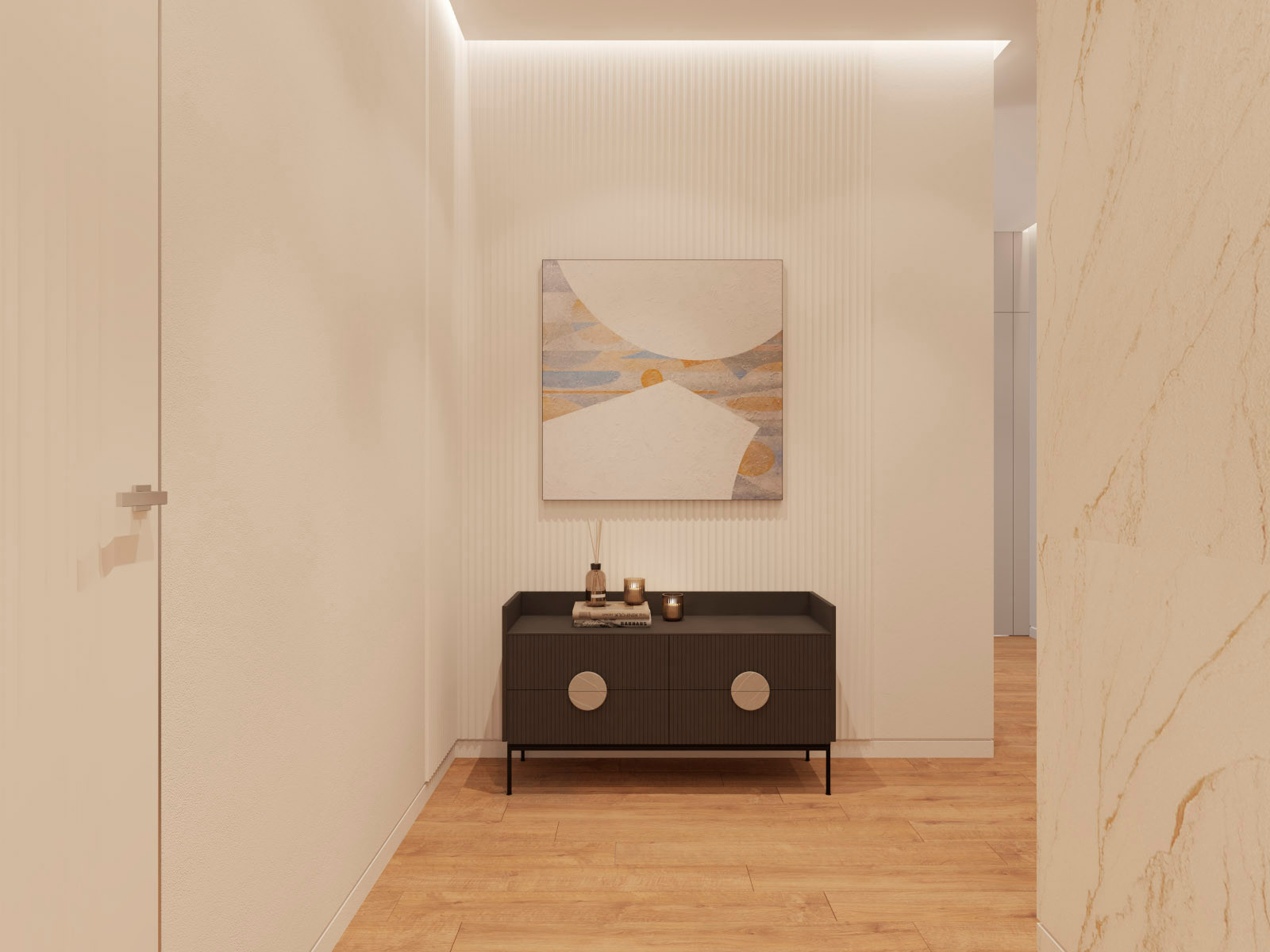 Дизайн интерьера квартиры 78 м.кв.