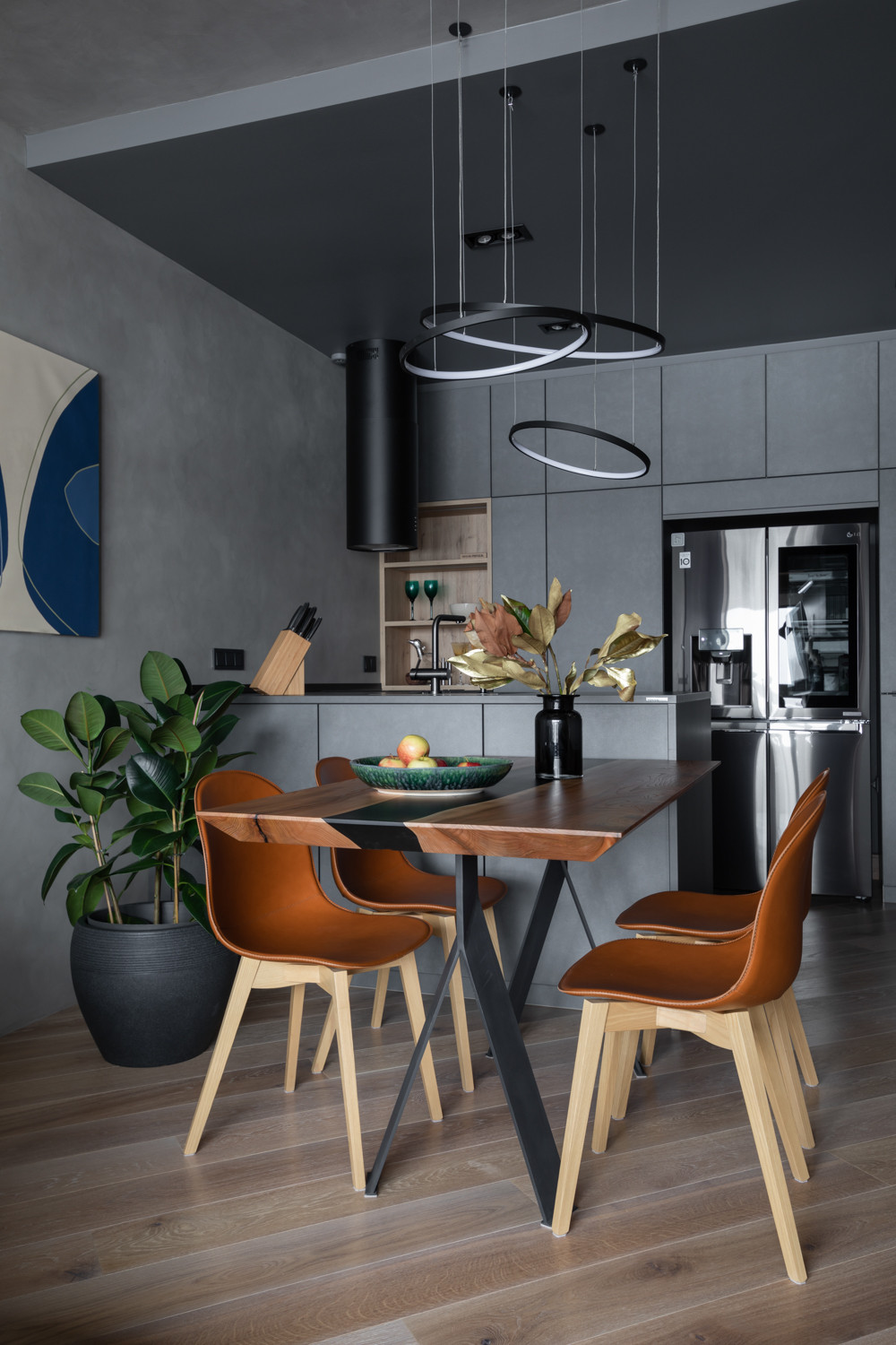 Обложка проекта: Квартира в ЖК "Clever Park". Паркет Krugers Flavescent.