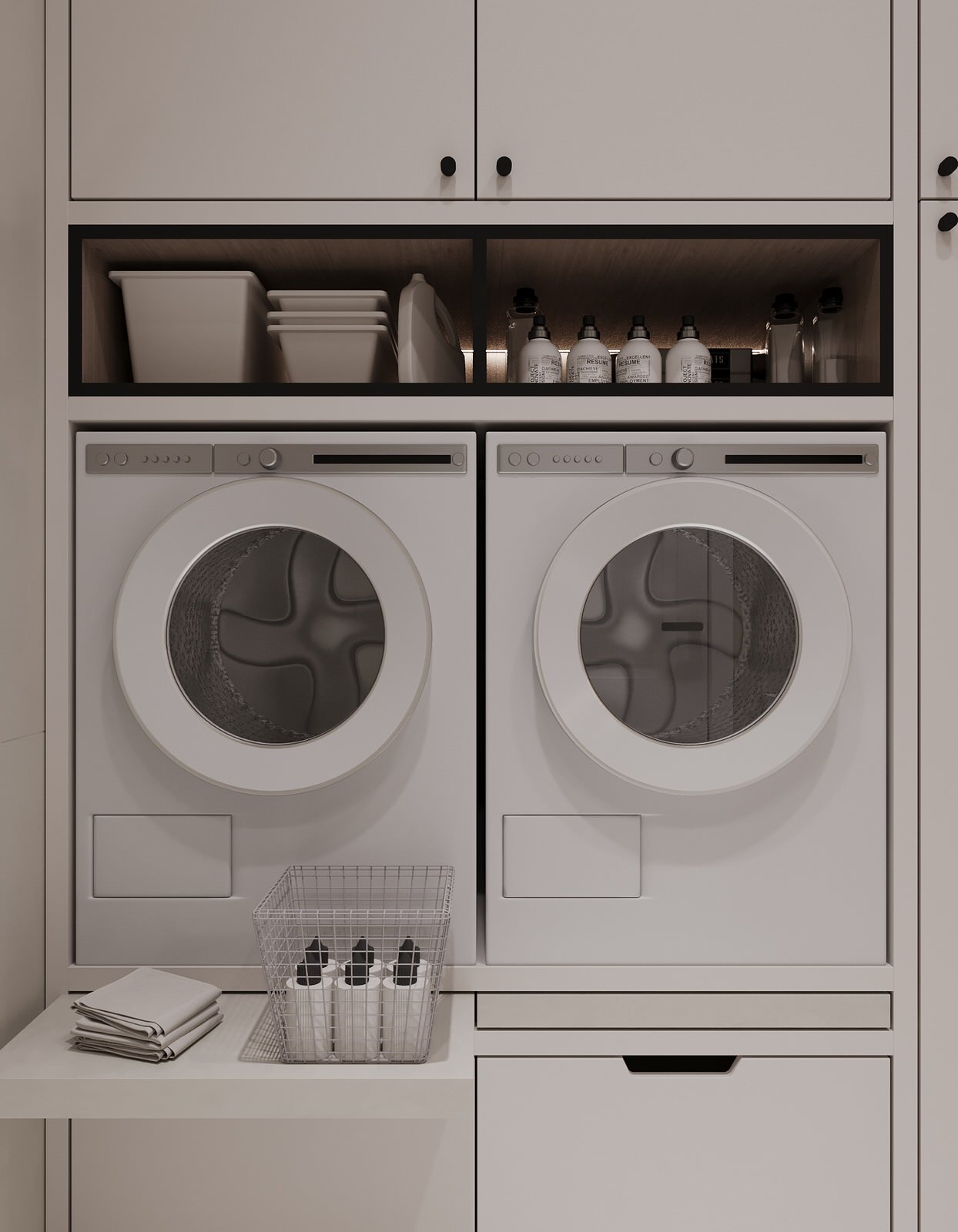 Light house laundry room