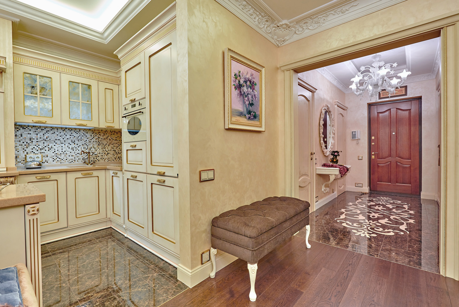 Сливки общества (4-х комн. квартира в ЖК "Золотые ключи")