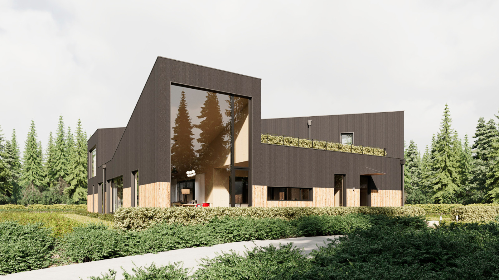 Обложка проекта: Дом в Адыгее для 6-ти человек