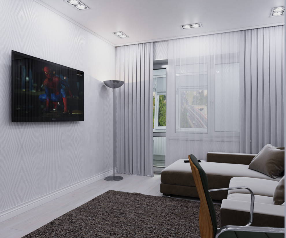 Четырехкомнатная квартира в современном стиле в Клину