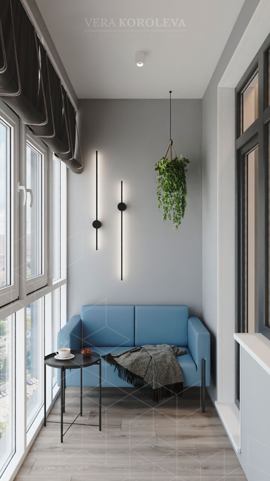 Дизайн-проект двухкомнатной квартиры в современном стиле