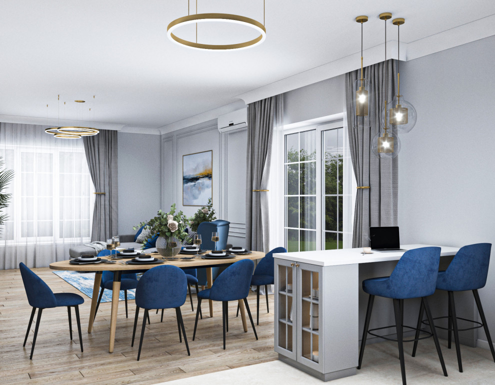 Готовый интерьер в частном доме г. Волгоград (Дизайн-проект)