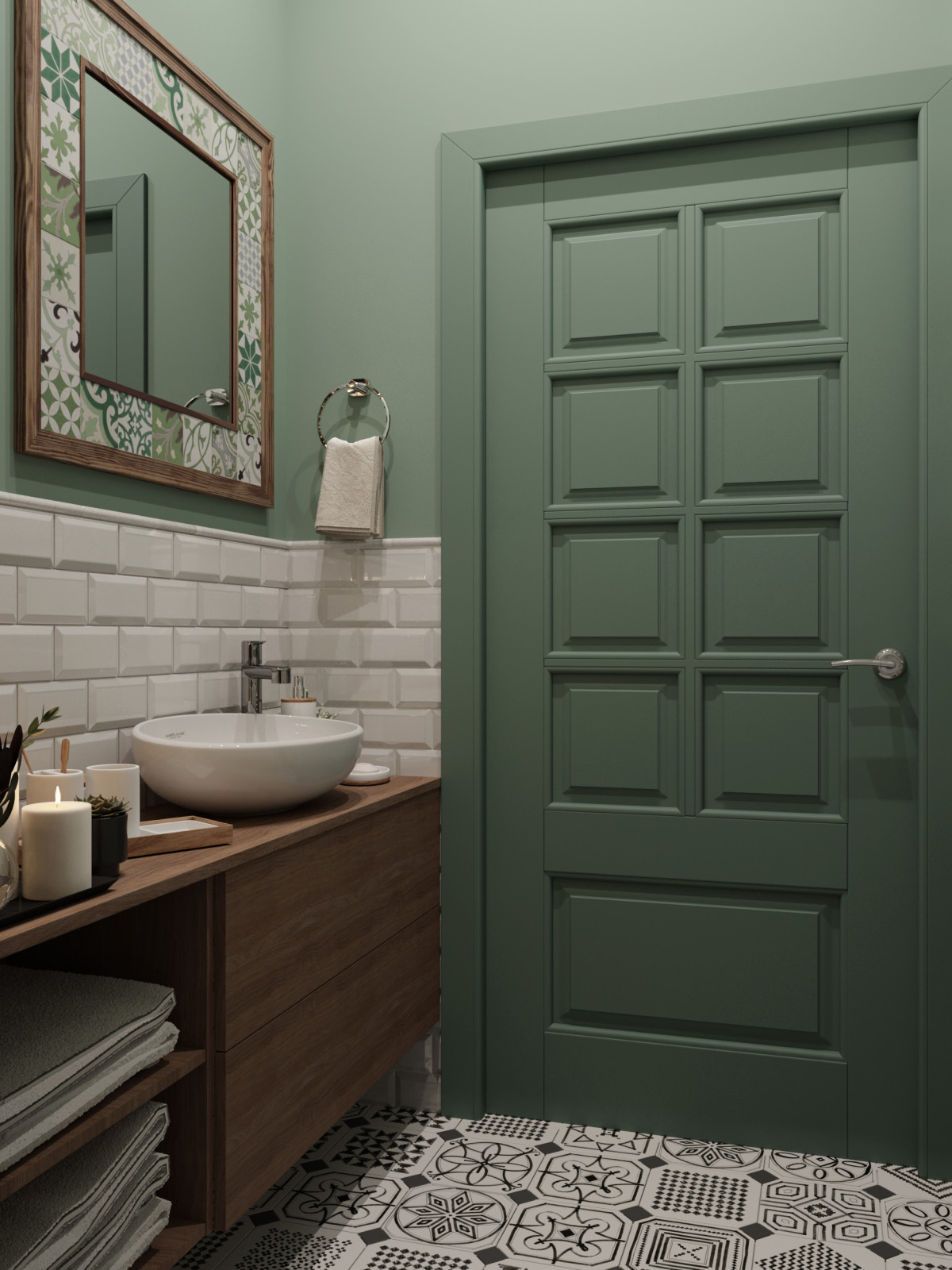 Обложка проекта: Дизайн 3-комн. квартиры