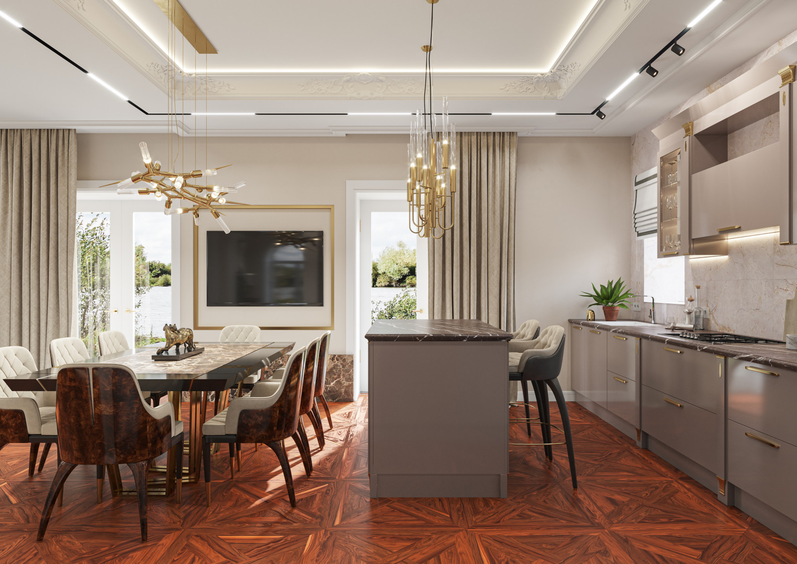 Остров 1-ый этаж