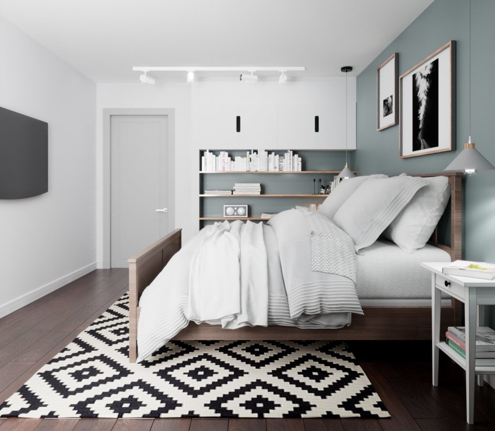 Спальня в скандинавском стиле