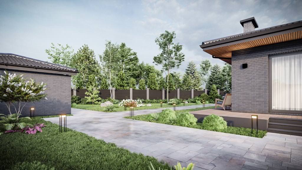 1-этажный дом большой площади