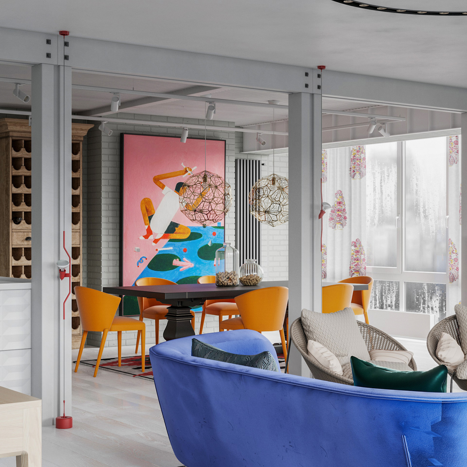 Проект видовой квартиры на Яковлева 15.